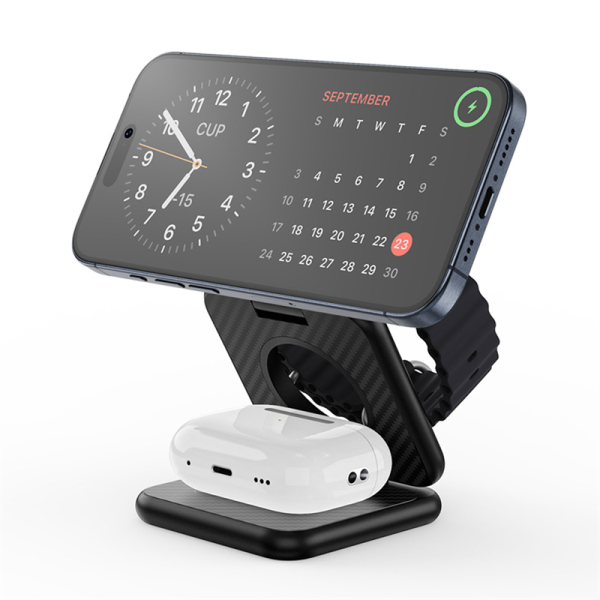 Беспроводное зарядное устройство WIWU Warrior 3 in 1